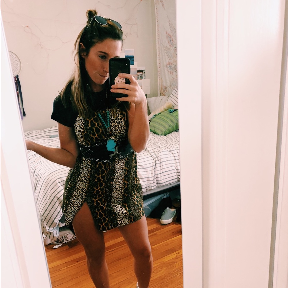 Motel Animal Print slip